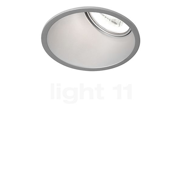 Wever & Ducré Deep Adjust 1.0 Inbouwspot asymmetrisch zilver