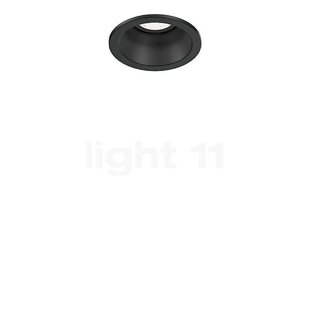 Wever & Ducré Deep Point 1.0 Forsænket projektører LED uden forkoblinger sort mat - 2.700 K