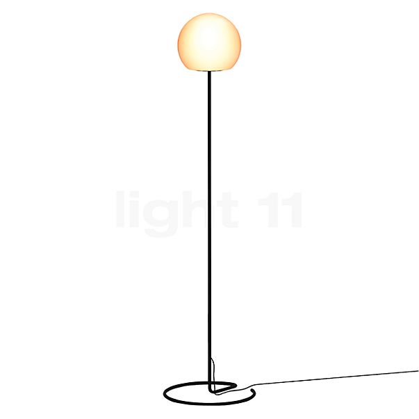 Wever & Ducré Dro, lámpara de pie amarillo - ø30 cm