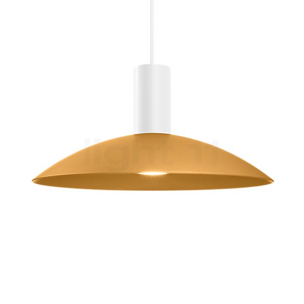 Wever & Ducré Odrey 1.8 Hanglamp plafondkapje wit/lampenkap wit/goud