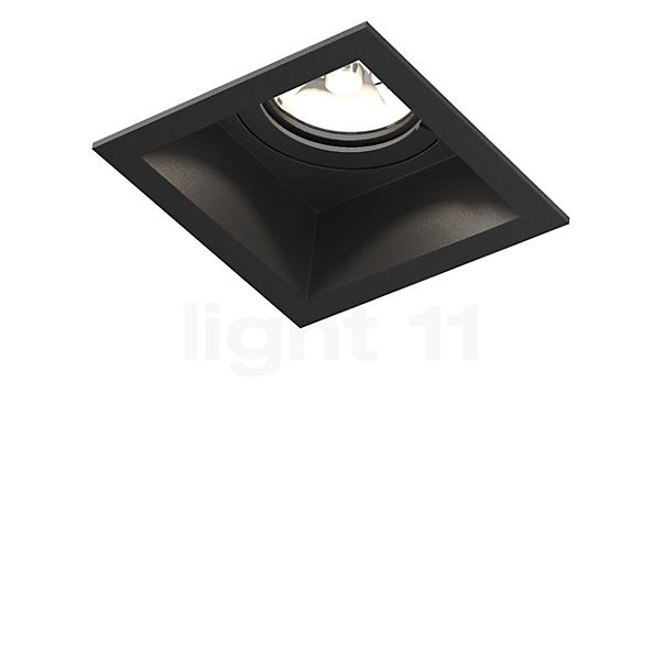 Wever & Ducré Plano 1.0 Inbouwspot LED IP44 zwart - 2.700 K