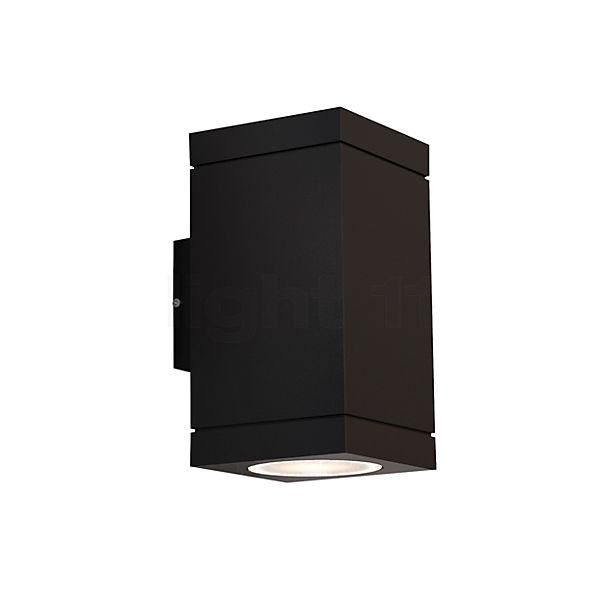 Wever & Ducré Tube, lámpara de pared 2.0 cuadrangular LED negro