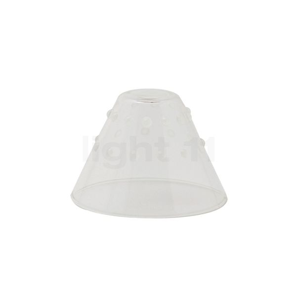 Zafferano Abat-jour en verre pour Swap Lampe rechargeable LED blanc