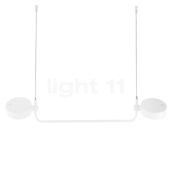 Zafferano Super O Hanglamp LED 2-lichts - lineair