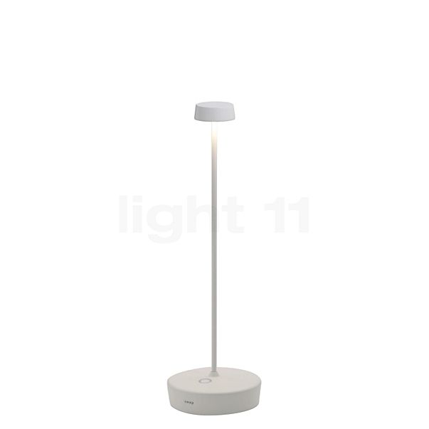 Zafferano Swap Acculamp LED wit - 29 cm