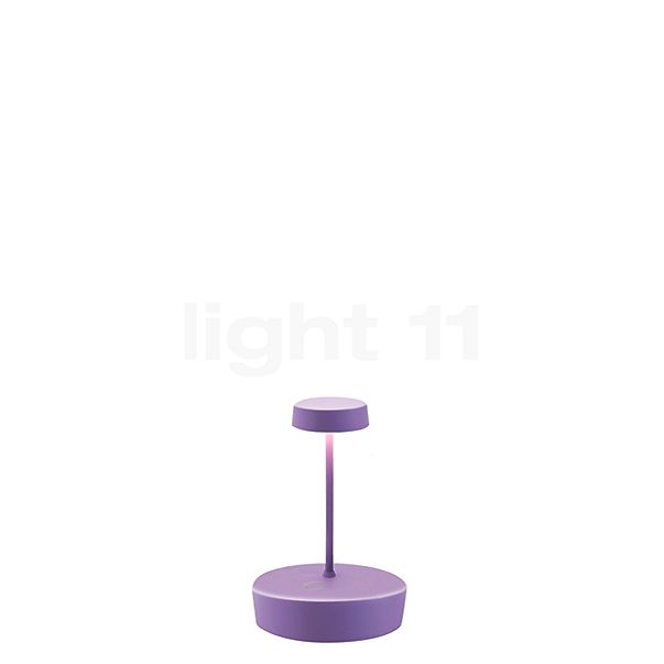 Zafferano Swap Trådløs Lampe LED lilla - 15 cm