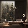 10 HEURES 10 Iris Floor Lamp LED white - marble - ø60 cm application picture