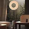 10 HEURES 10 Iris Floor Lamp LED white - marble - ø60 cm application picture