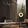 10 HEURES 10 Iris Floor Lamp LED white - marble - ø60 cm application picture