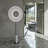 10 HEURES 10 Iris Floor Lamp LED white - marble - ø80 cm application picture