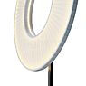 10 HEURES 10 Iris Gulvlampe LED sort - marmor - ø50 cm