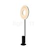 10 HEURES 10 Iris Lampadaire LED noir - marbre - ø60 cm