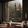 10 HEURES 10 Zigouzi Pendant Light LED black - 180 cm application picture