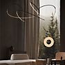 10 HEURES 10 Zigouzi Pendant Light LED black - 180 cm application picture