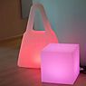 8 seasons design Shining Bag, lámpara de suelo 75 cm - incl. RGB-bombilla - ejemplo de uso previsto