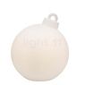 8 seasons design Shining Christmas Ball, lámpara de suelo blanco - ø33 cm - incl. bombilla - incl. módulo solar