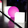 8 seasons design Shining Cube Lampada d'appoggio antracite - 43 cm - incl. lampadina - incl. modulo solare