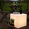 8 seasons design Shining Cube Lampe au sol blanc - 43 - incl. ampoule , Vente d'entrepôt, neuf, emballage d'origine