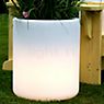 8 seasons design Shining Elegant Pot Lampada d'appoggio bianco - ø39 x H.45 cm - incl. lampadina - incl. modulo solare , Vendita di giacenze, Merce nuova, Imballaggio originale - immagine di applicazione