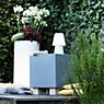 8 seasons design Shining Elegant Pot, lámpara de suelo blanco - ø39 x alt.45 cm - incl. bombilla - incl. módulo solar , Venta de almacén, nuevo, embalaje original - ejemplo de uso previsto
