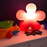 8 seasons design Shining Flower Bordlampe lyserød - ø60 cm - incl. pære - incl. solcellemodul , Lagerhus, ny original emballage