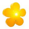 8 seasons design Shining Flower Bordlampe orange - ø40 cm - incl. pære - incl. solcellemodul