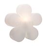 8 seasons design Shining Flower Table Lamp white - ø40 cm - incl. lamp