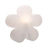 8 seasons design Shining Flower, lámpara de sobremesa blanco - ø40 cm - incl. bombilla