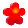 8 seasons design Shining Flower, lámpara de sobremesa rosa - ø60 cm - incl. bombilla - incl. módulo solar , Venta de almacén, nuevo, embalaje original