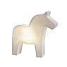 8 seasons design Shining Horse Acculamp LED wit , uitloopartikelen