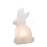8 seasons design Shining Rabbit, lámpara de sobremesa blanco - 50 cm - incl. bombilla