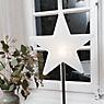 8 seasons design Shining Window Star Lampe rechargeable LED blanc - produit en situation