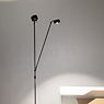 Absolut Lighting Basica Duo Lampadaire LED 2 foyers noir - produit en situation