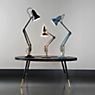 Anglepoise Original 1227 Brass Bureaulamp blauw productafbeelding