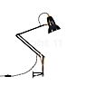 Anglepoise Original 1227 Brass Desk Lamp with Wall Mount black