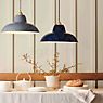 Anglepoise Original 1227 Brass Midi Wide Pendant Light blue application picture