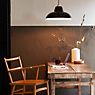 Anglepoise Original 1227 Brass Midi Wide Pendant Light grey application picture