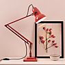 Anglepoise Original 1227 Bureaulamp rood/zwart kabel productafbeelding