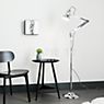 Anglepoise Original 1227 Floor Lamp white linen/grey cable application picture