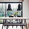 Anglepoise Original 1227 Giant Brass Pendant light black/cable black application picture