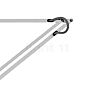 Anglepoise Original 1227 Lampe de bureau chrome/câble noir/blanc