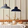 Anglepoise Original 1227 Messing Midi Wide Pendant Light blue application picture