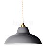 Anglepoise Original 1227 Messing Midi Wide Suspension gris