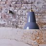 Anglepoise Original 1227 Messing Midi, lámpara de suspensión azul , Venta de almacén, nuevo, embalaje original - ejemplo de uso previsto