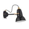 Anglepoise Original 1227 Messing Wandleuchte schwarz