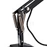 Anglepoise Original 1227 Schreibtischleuchte chrom/Kabel schwarz/weiß