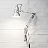 Anglepoise Original 1227 Wall Light with bracket white linen/grey cable