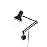 Anglepoise Type 75 Mini Desk Lamp with Wall Bracket black