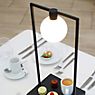 Artemide Curiosity Lampe de table LED noir - 45 cm - focus - produit en situation