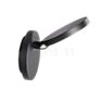 Artemide Demetra Faretto LED black matt - 2,700 K - with switch - The round head of the Demetra is only about one centimetre high.